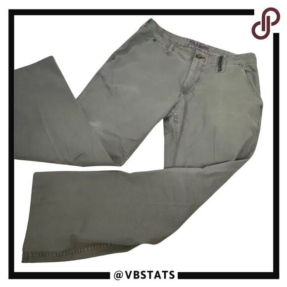 Robert Graham Men’s Classic Yates Pants Size 35W x 30L in Greenish Gray - Picture 1 of 10